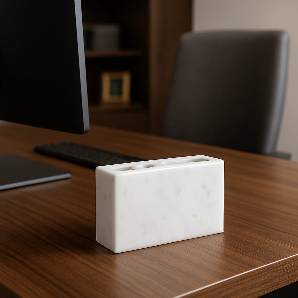 Marble Pen Holder