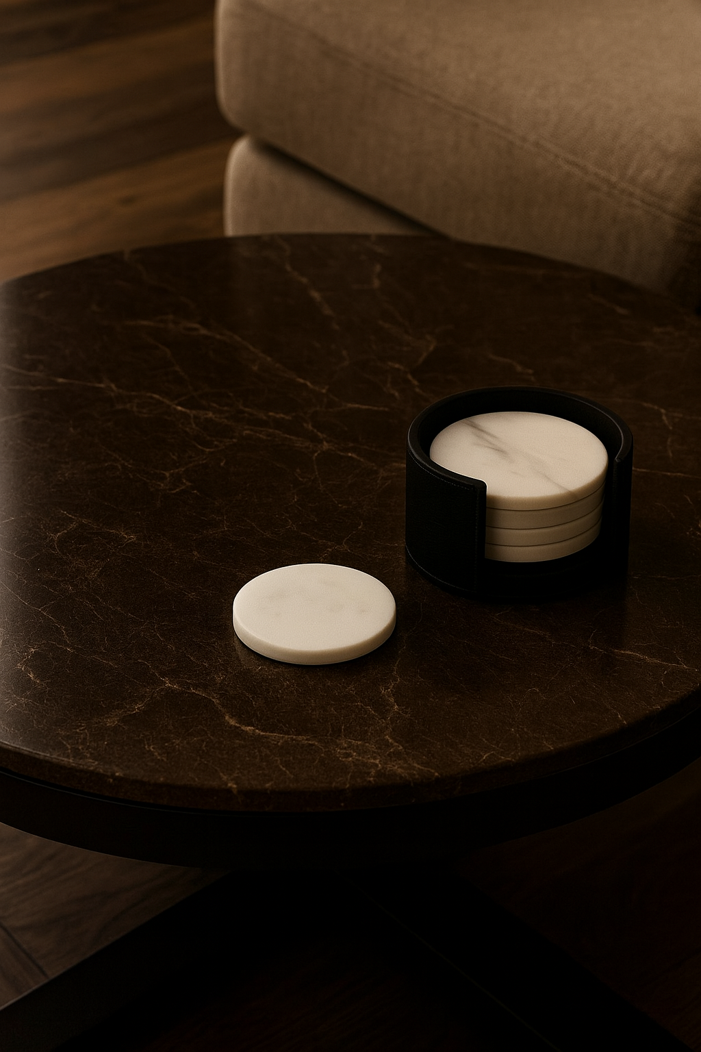 Marble Coasters (set of six)