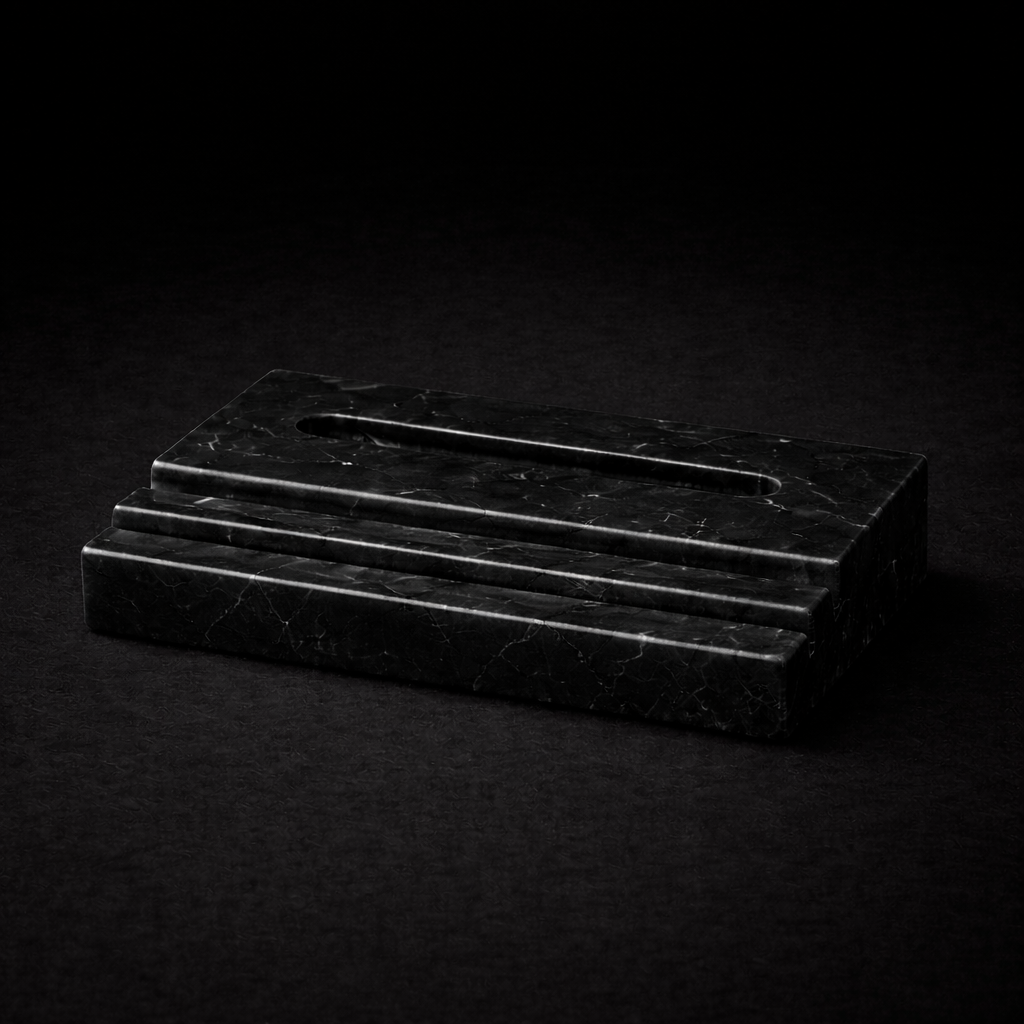 Marble Pen and Card Holder