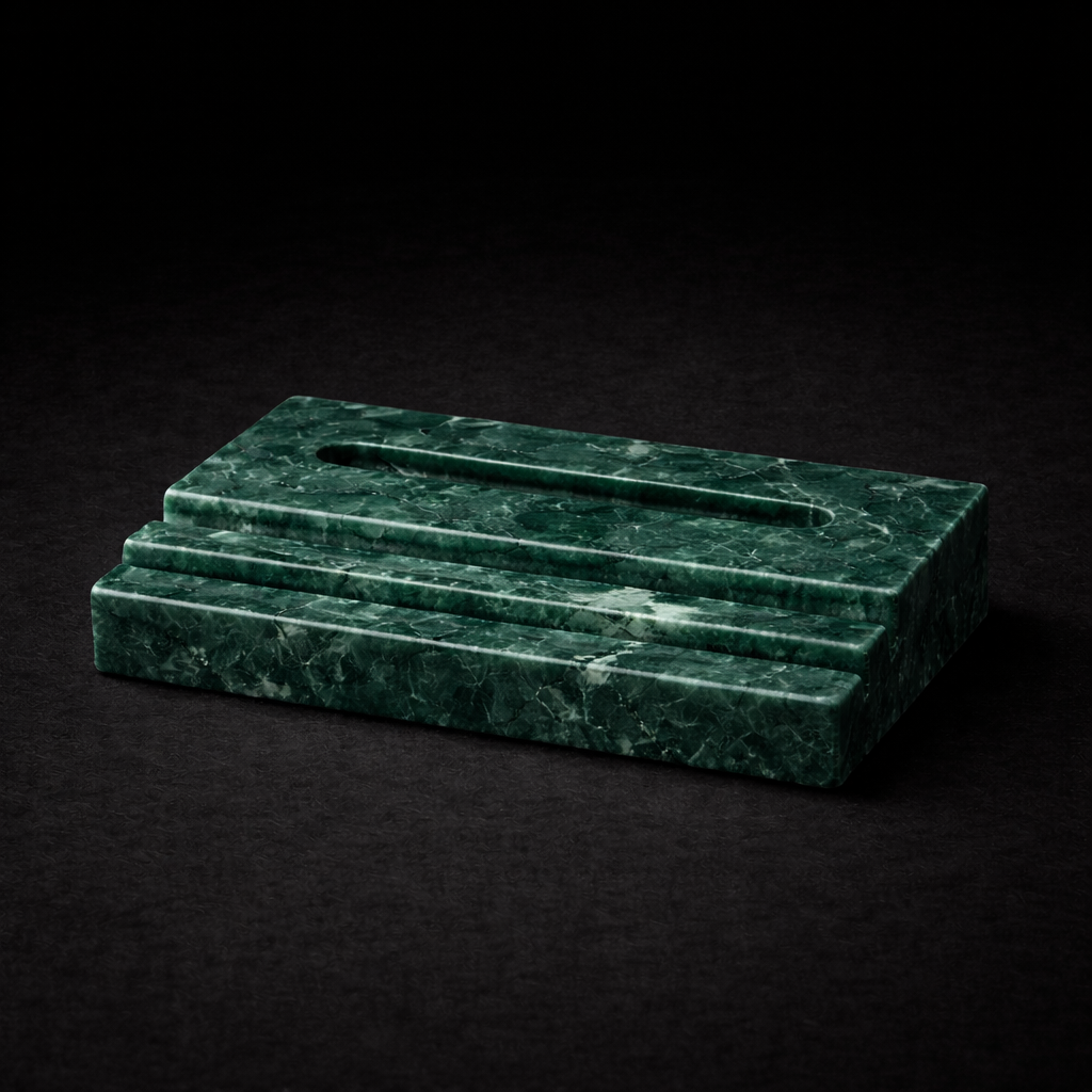 Marble Pen and Card Holder