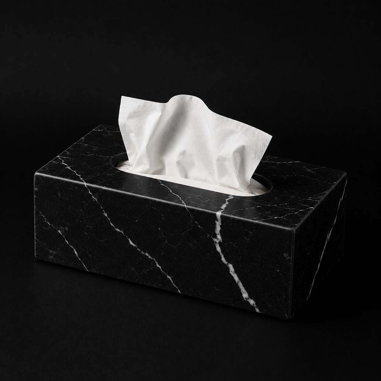 Marble Tissue Box