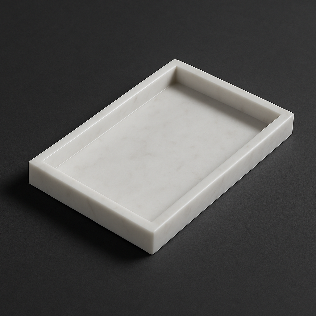 Marble Bedroom Tray