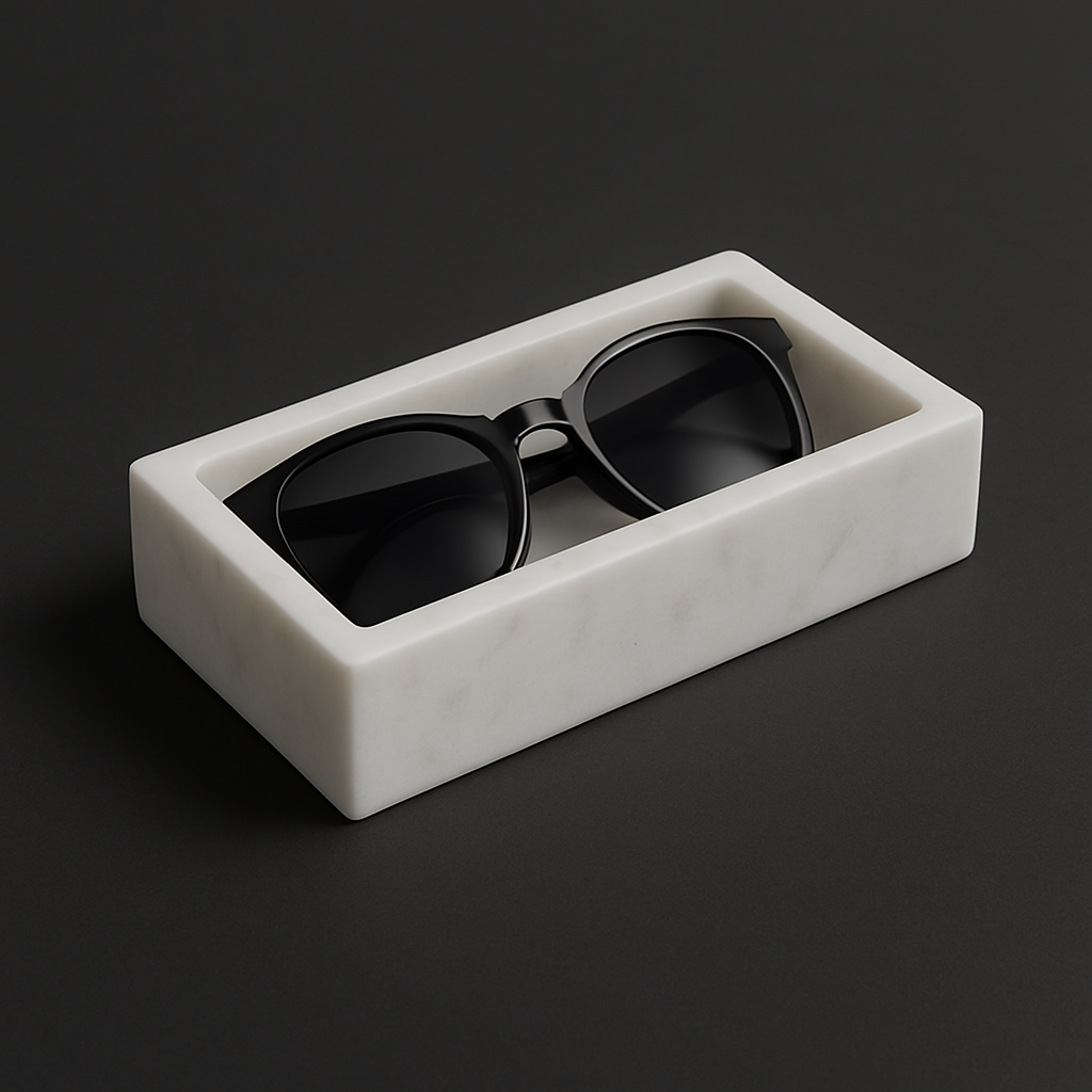 Marble Glasses Box