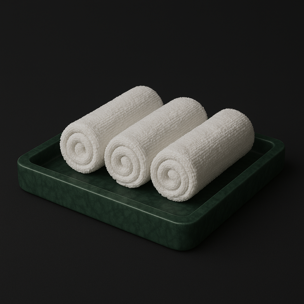 Marble Towel Tray