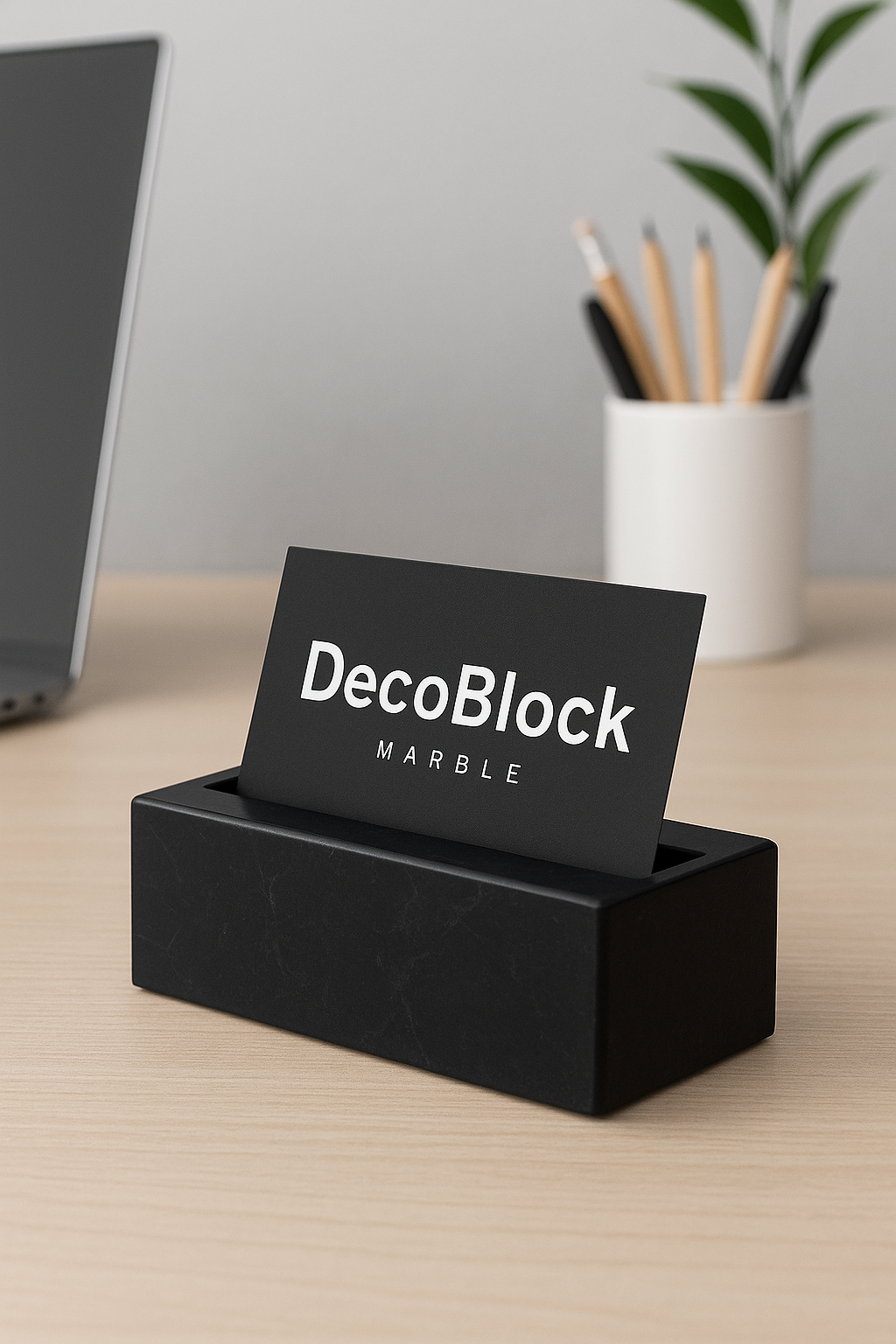 Marble Business Card Holder