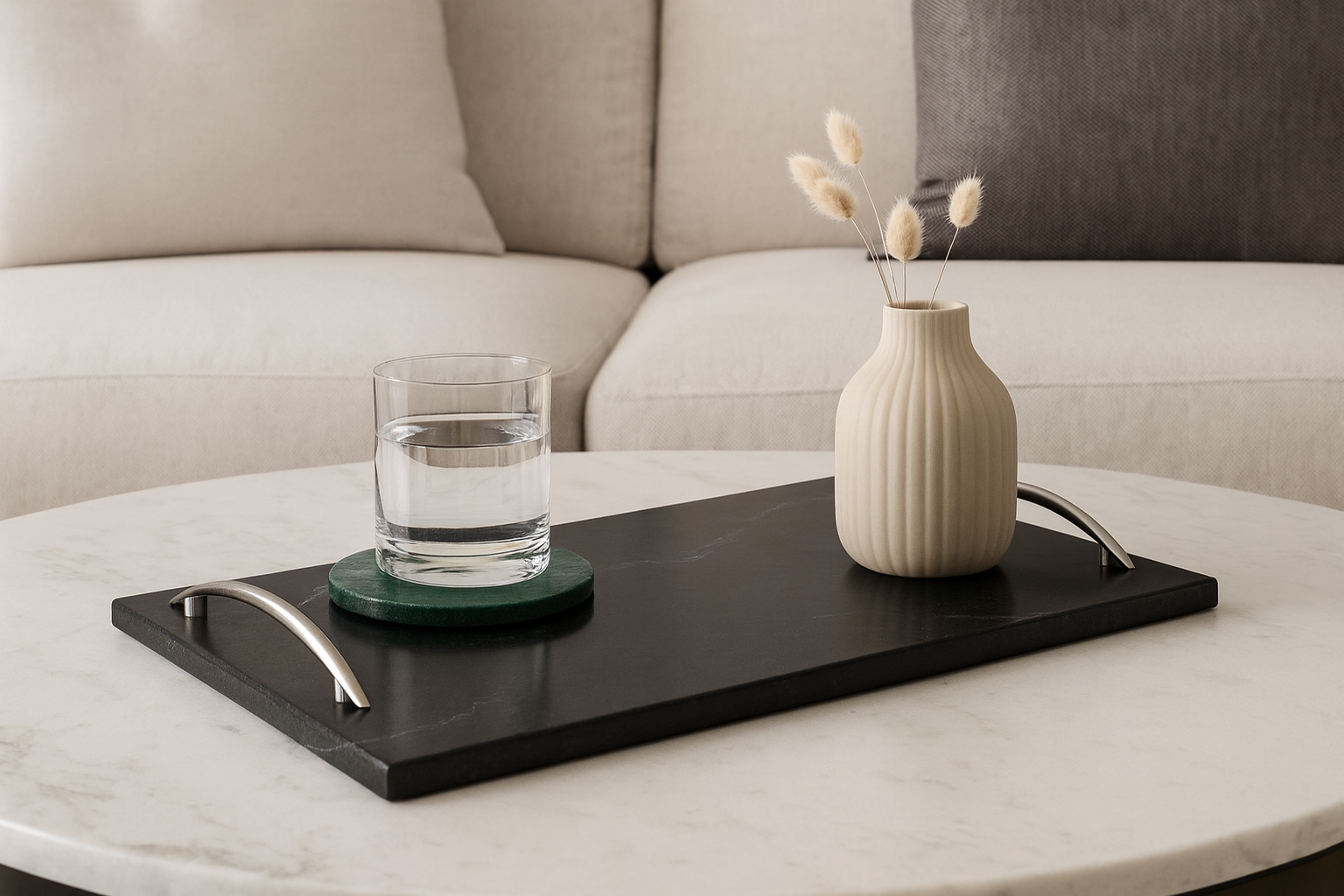Ceramic Living Room Tray