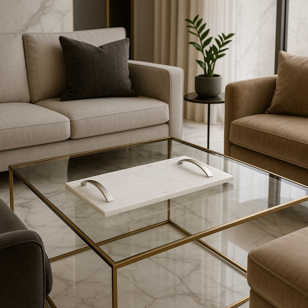 Ceramic Living Room Tray