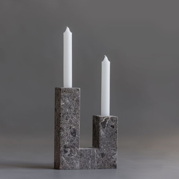 Marble Candle Holder