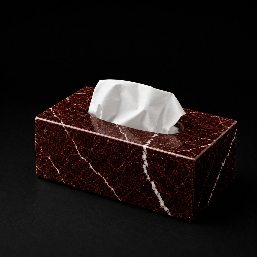 Marble Tissue Box