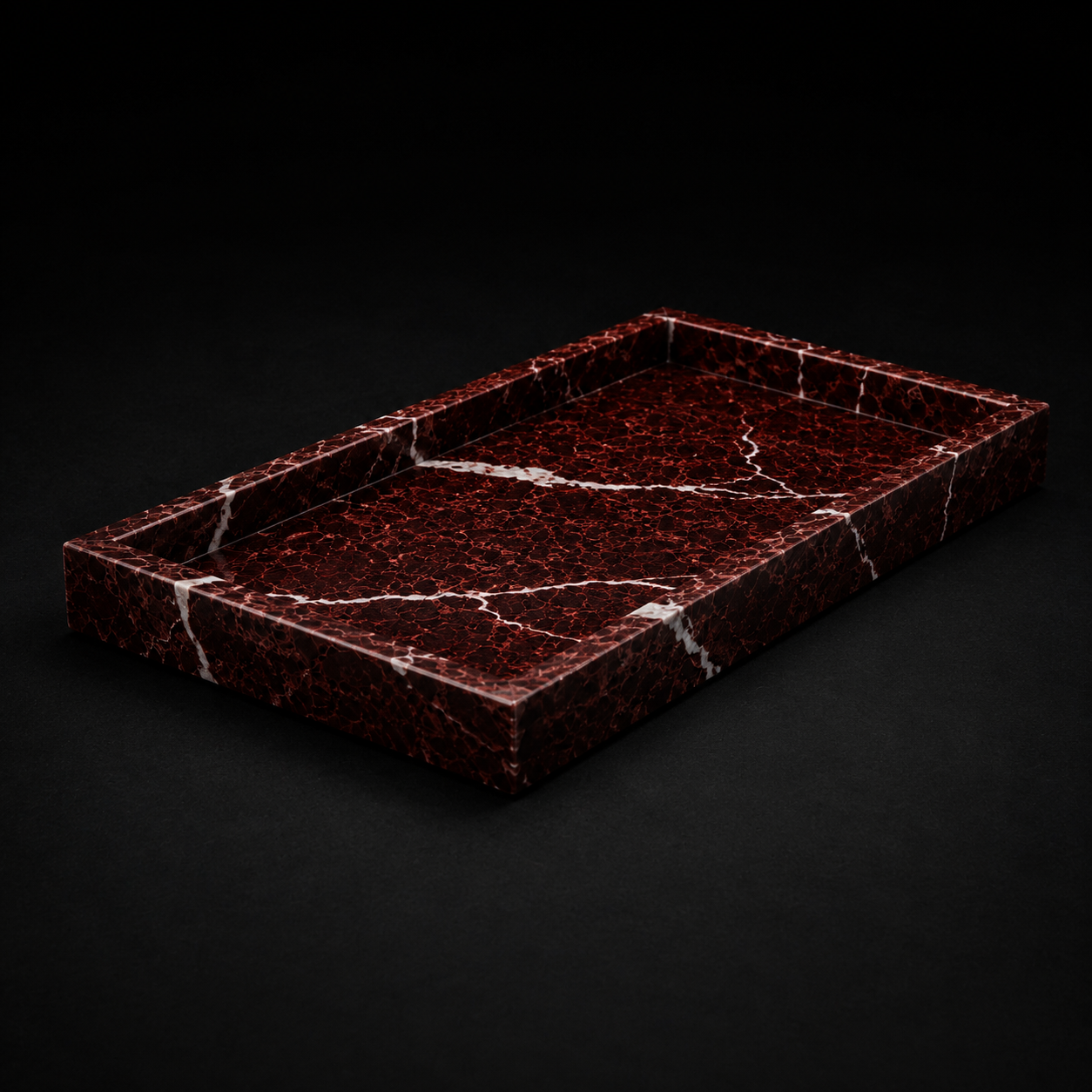 Marble Towel Tray