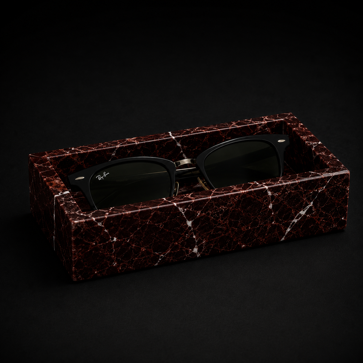 Marble Glasses Box