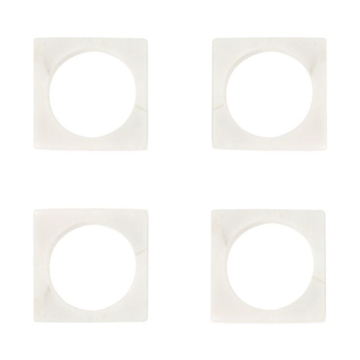 Marble Napkin Ring (set of 6)