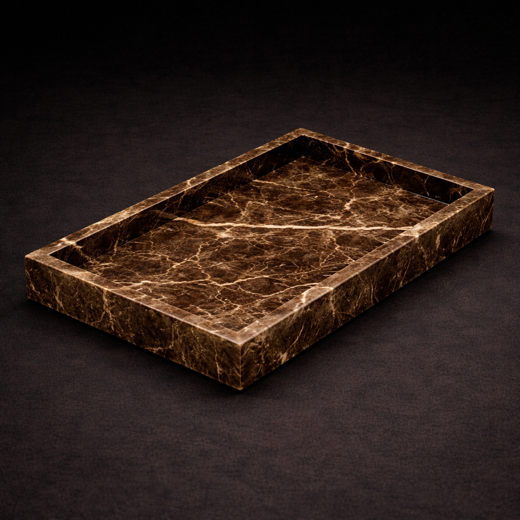 Marble Accessories Tray