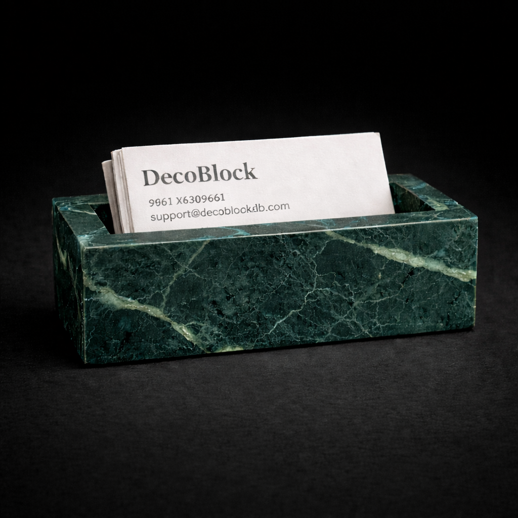 Marble Business Card Holder