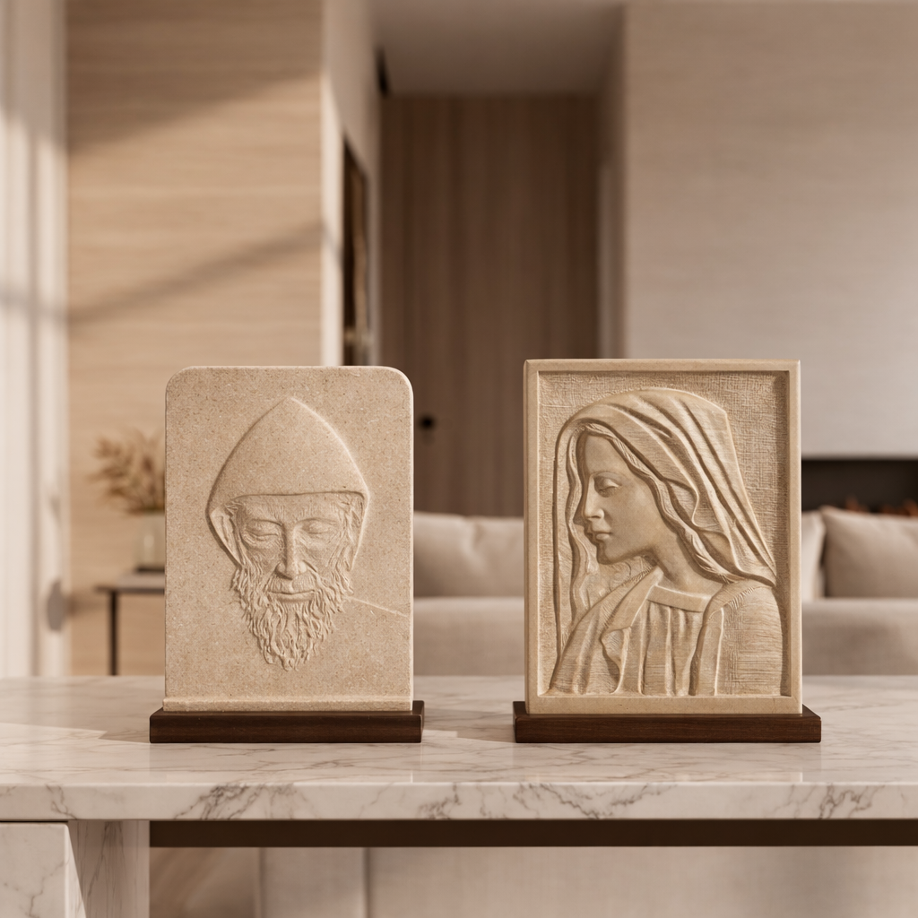 Saint Charbel Sculpture