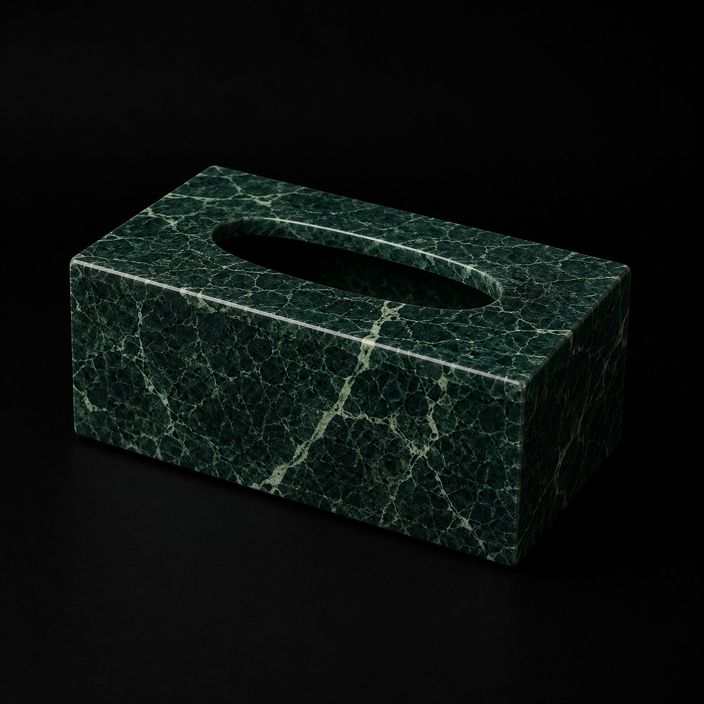 Marble Tissue Box