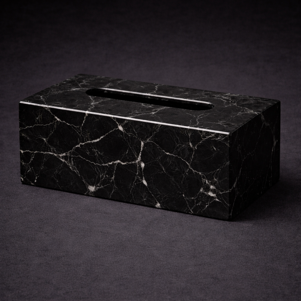 Marble Tissue Box