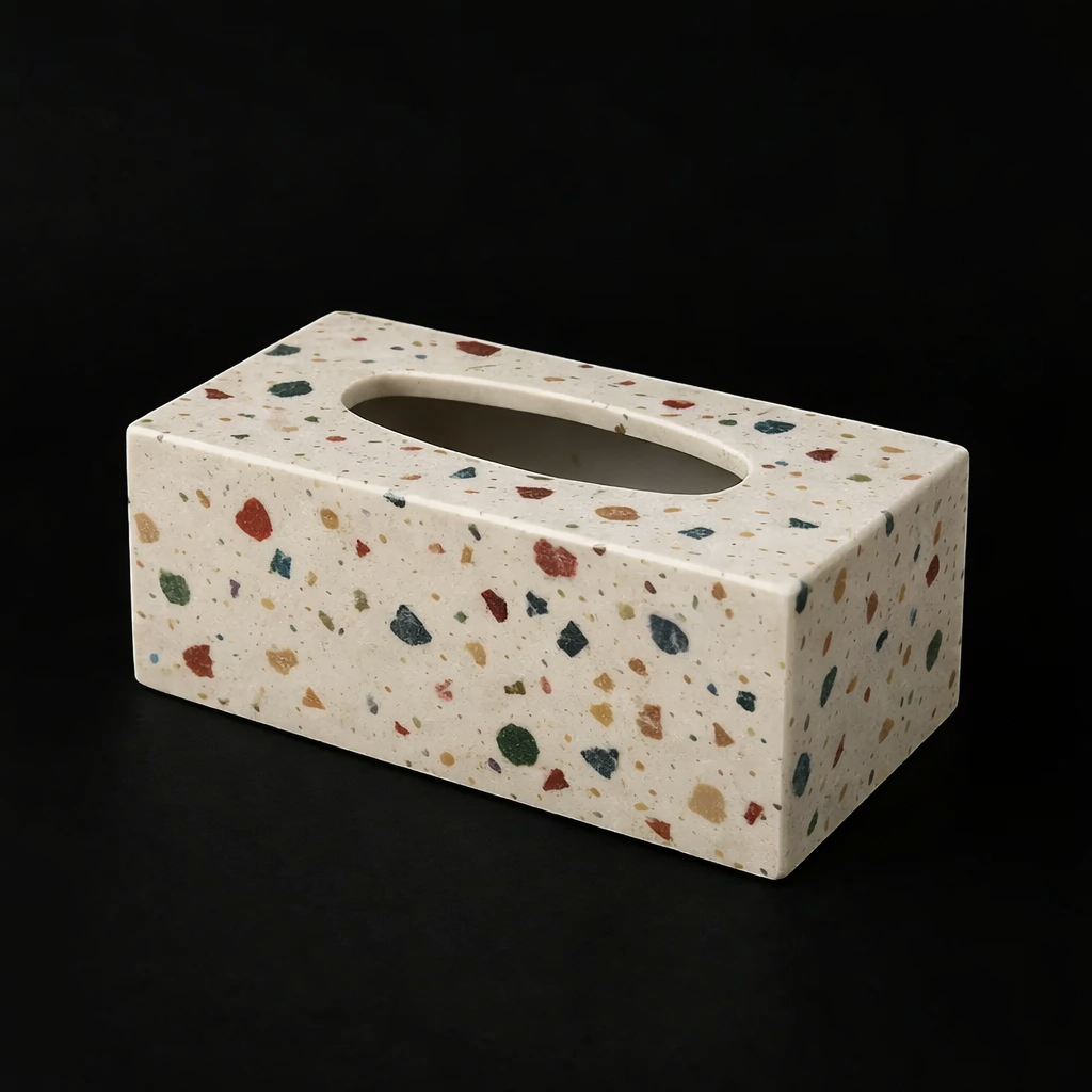 Marble Tissue Box